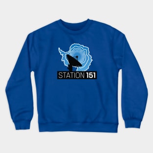 Station 151 Logo-No Background Crewneck Sweatshirt